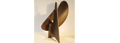 EMINENS PARETONION Escultura en acero oxido 2007    36,5x30x22 cm